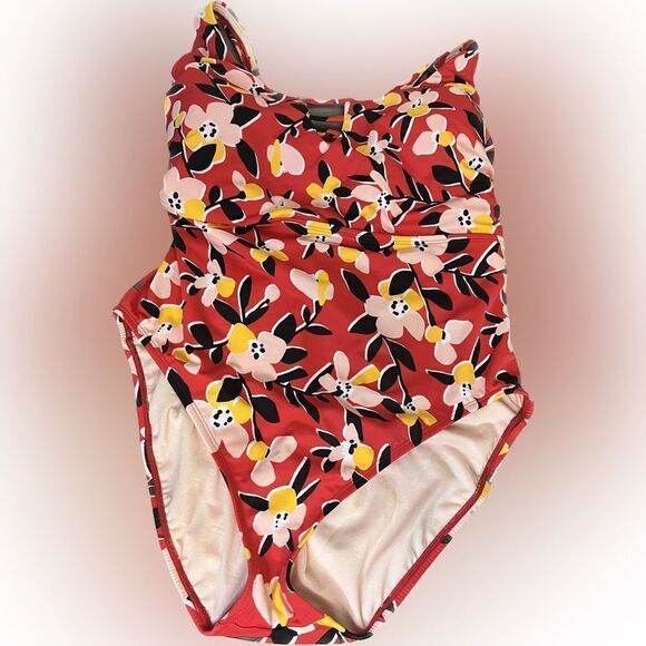 NWT- Beach Betty By Miracle Slimming Control Ladder Front One Piece size XL - Picture 5 of 6